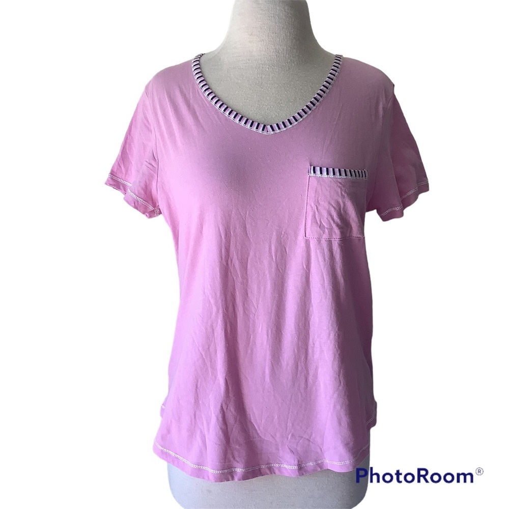 NWOT Carole Hochman Pink Pajama Top